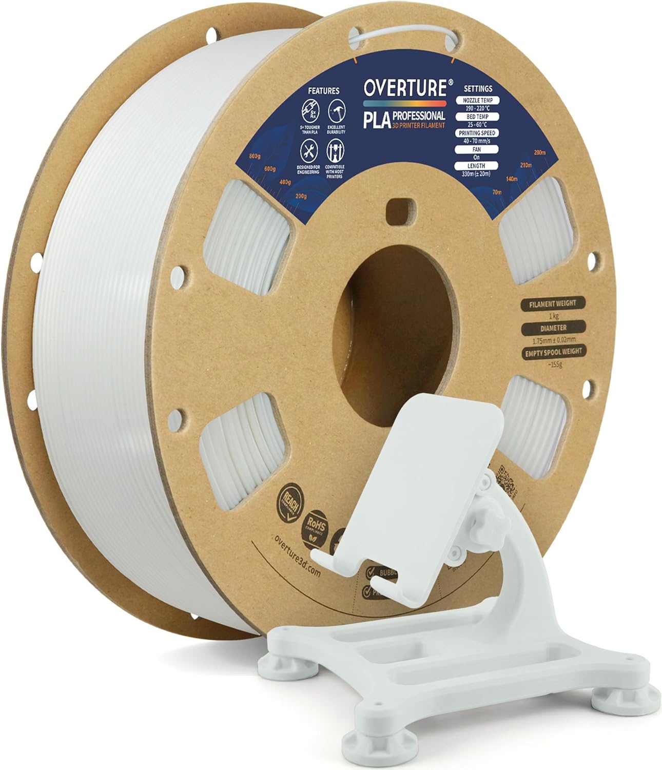 OVERTURE PLA Filament Review: Reliable Spools at a Reasonable Price product image