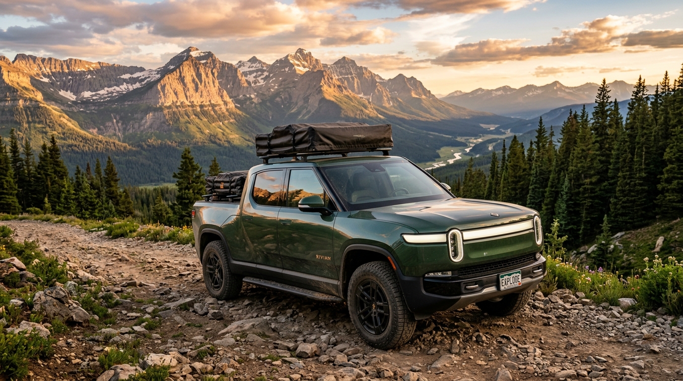 Rivian R1T electric adventure truck